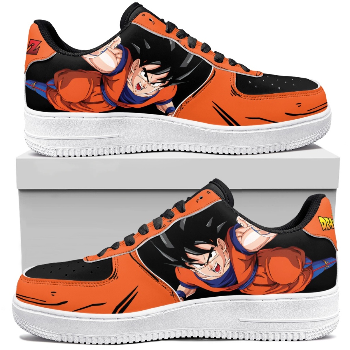 Street Fashion Anime - Zapatillas Bajas con Estampado de Anime