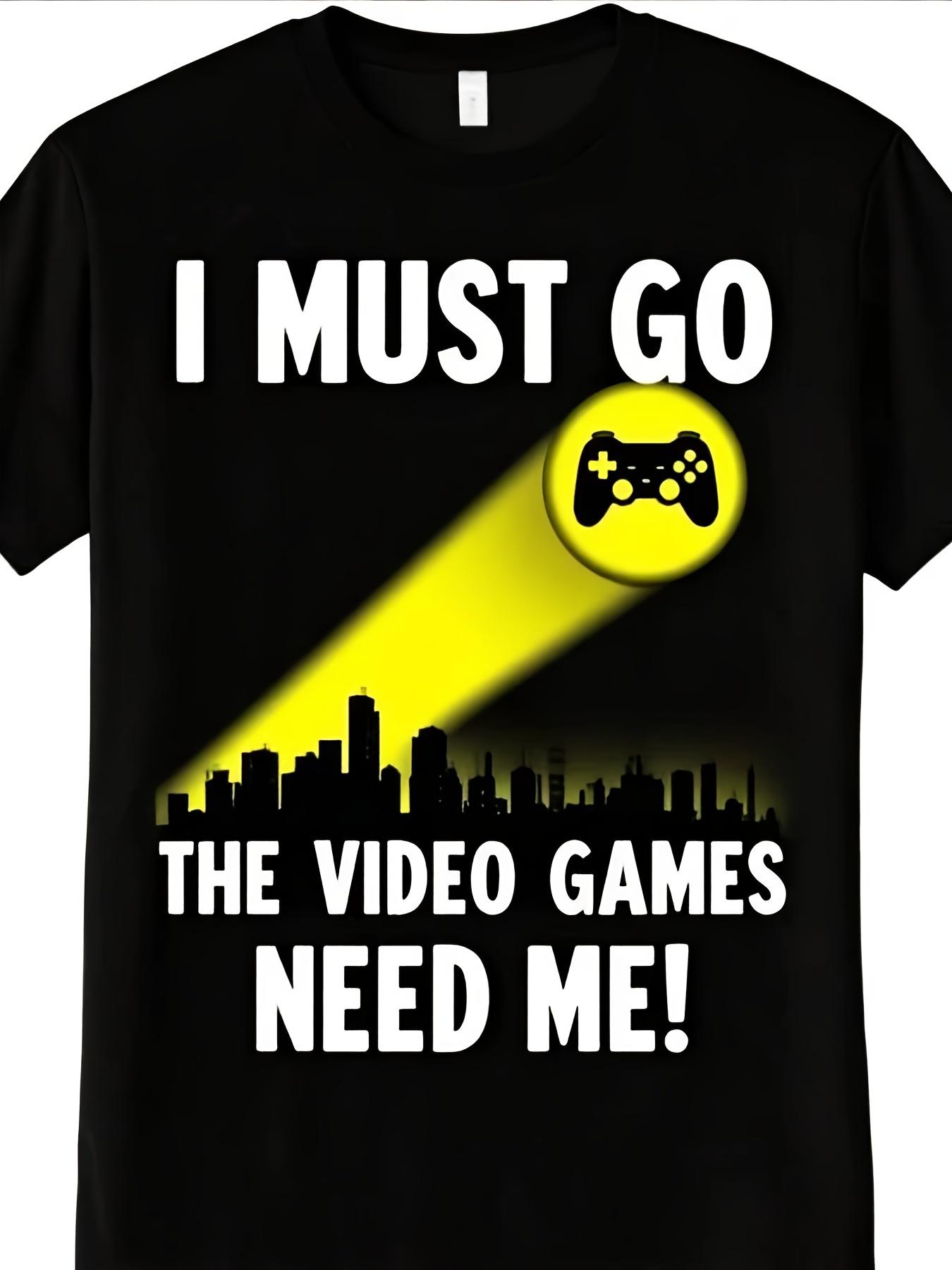 Street Fashion Videos - Camiseta gráfica con estampado 'I Must