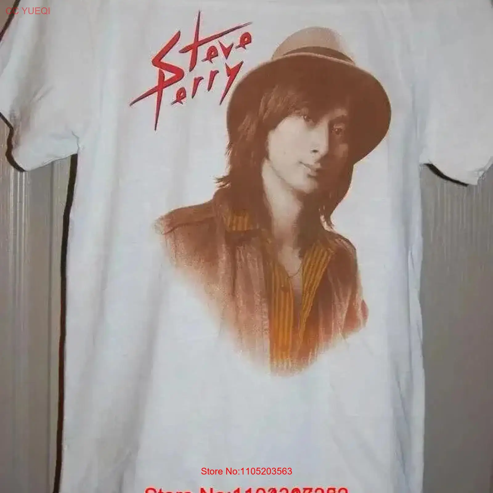 Street Fashion Magazine - Camiseta de concierto de Steve Perry