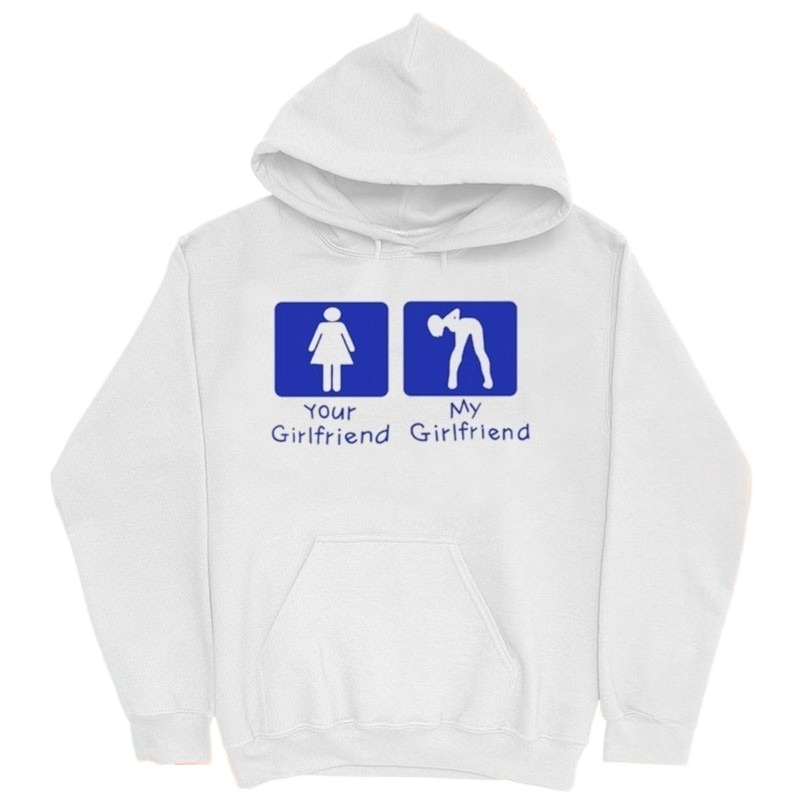 Street Fashion Vs High Fashion - Sudadera con capucha Your Girl Vs