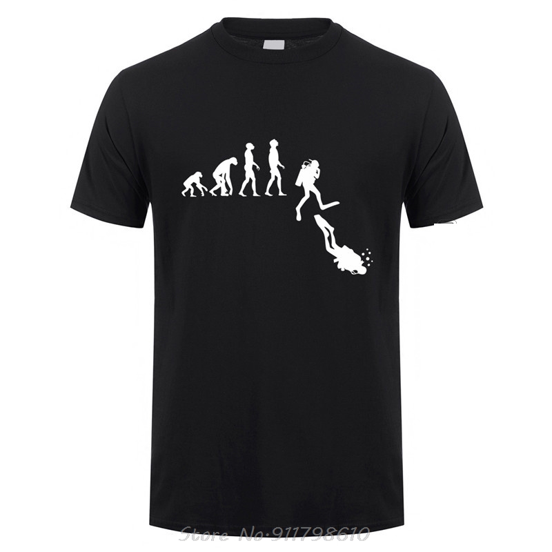 Street Fashion Asian Men - Camiseta Asian size Diving Evolution para