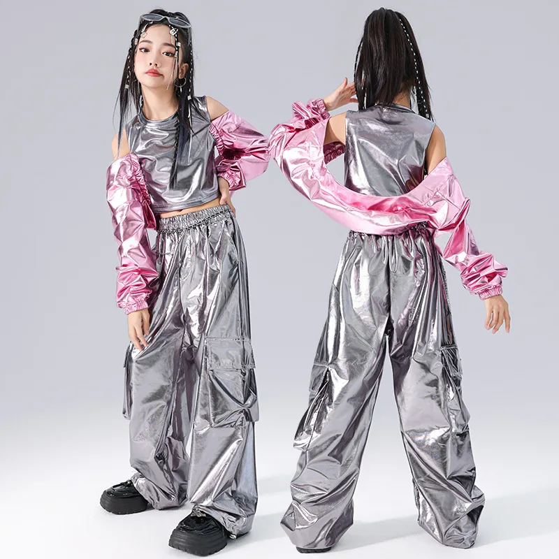 Street Fashion Show - Trajes de Danza Jazz para Niñas,