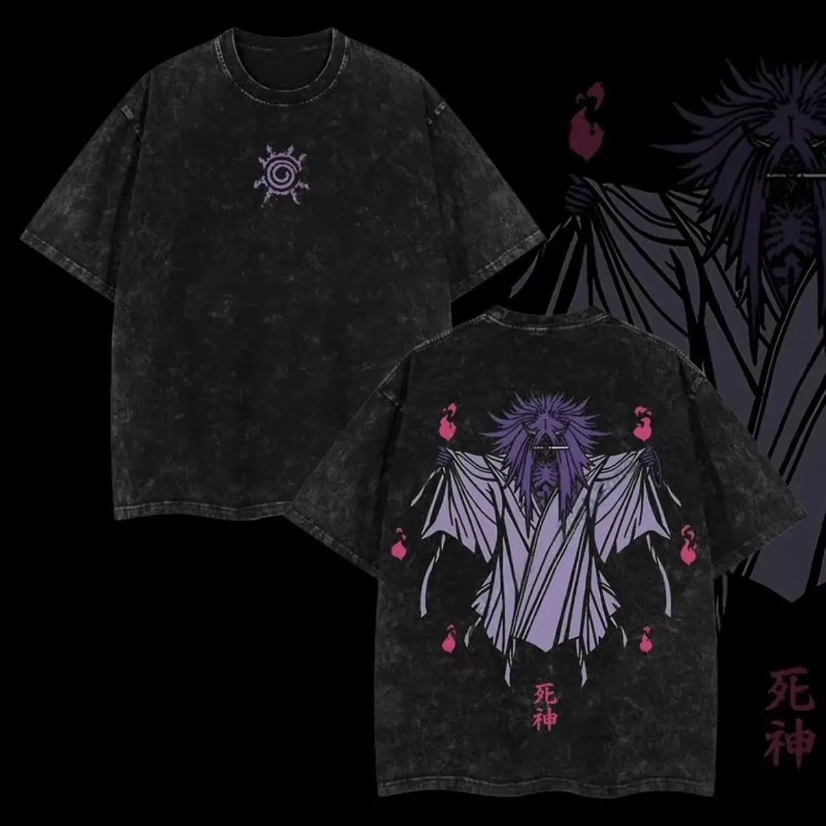 Street Fashion Magazine - Camiseta Shinigami Naruto Reaper Seal Vintage