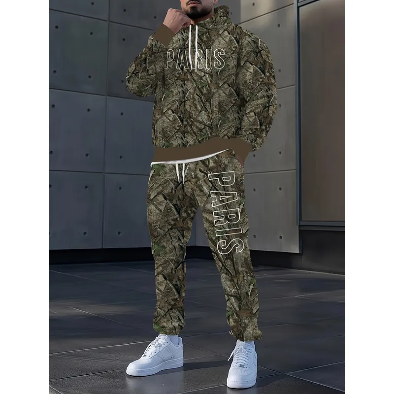 Conjunto de 2 Piezas para Homb - Camo Pattern Set reseña y precio