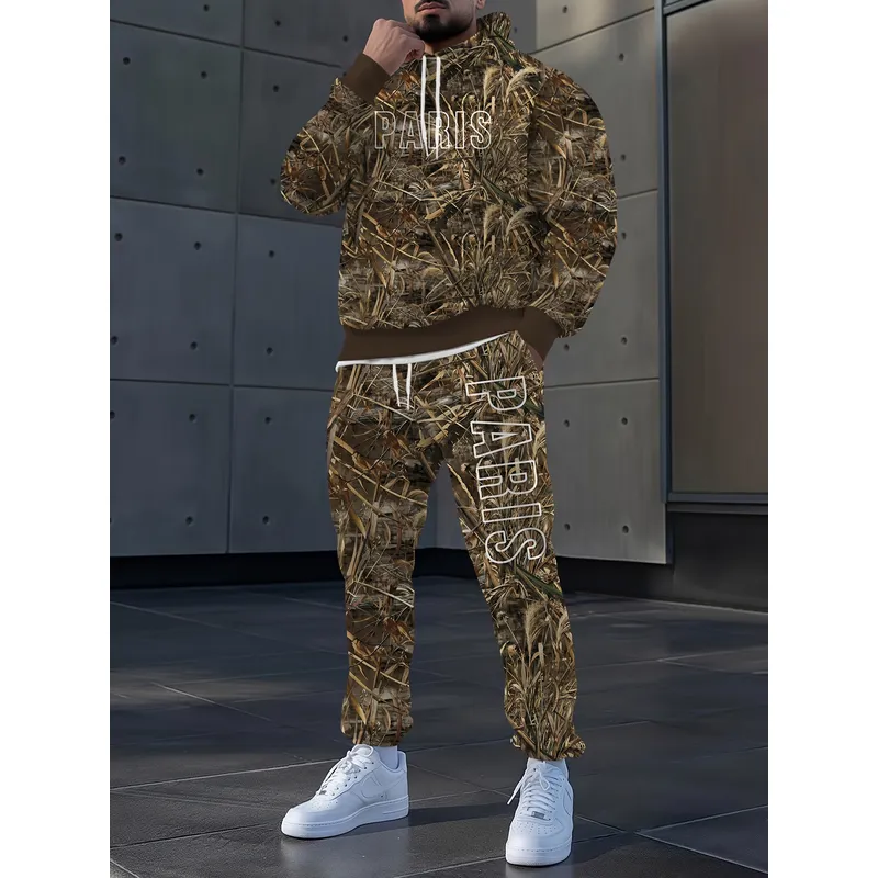 Conjunto de 2 Piezas para Homb - Camo Pattern Set reseña y precio