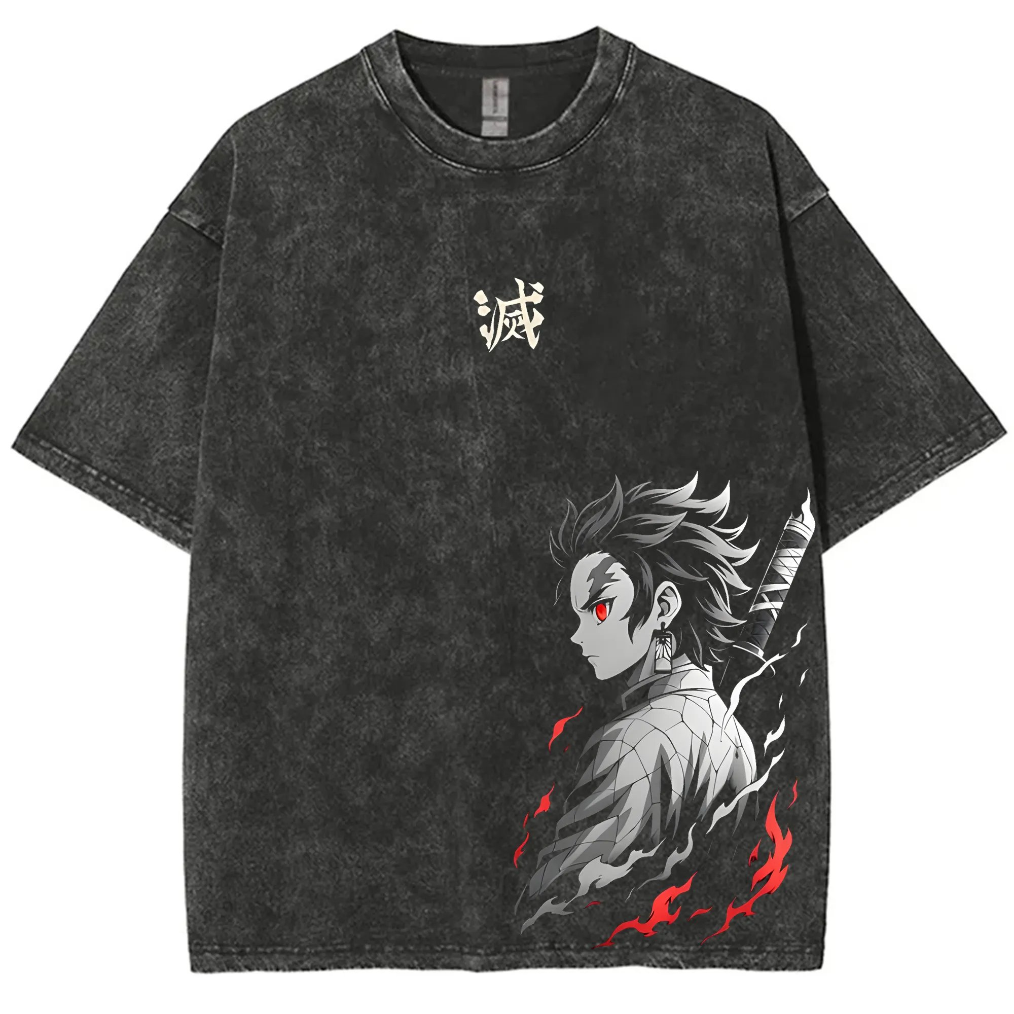 Camiseta con gráfico lavado Vi - Street Fashion Magazine reseña y precio