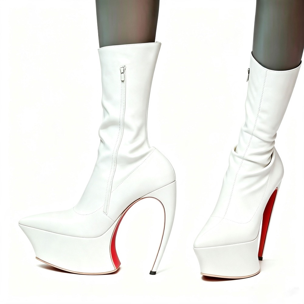 Botines de Mujer con Punta en  - Street Fashion Show reseña y precio