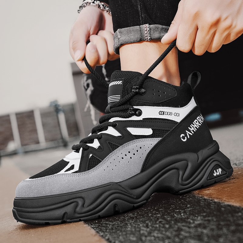Botas de moda para hombre, zap - Street Fashion Walking reseña y precio