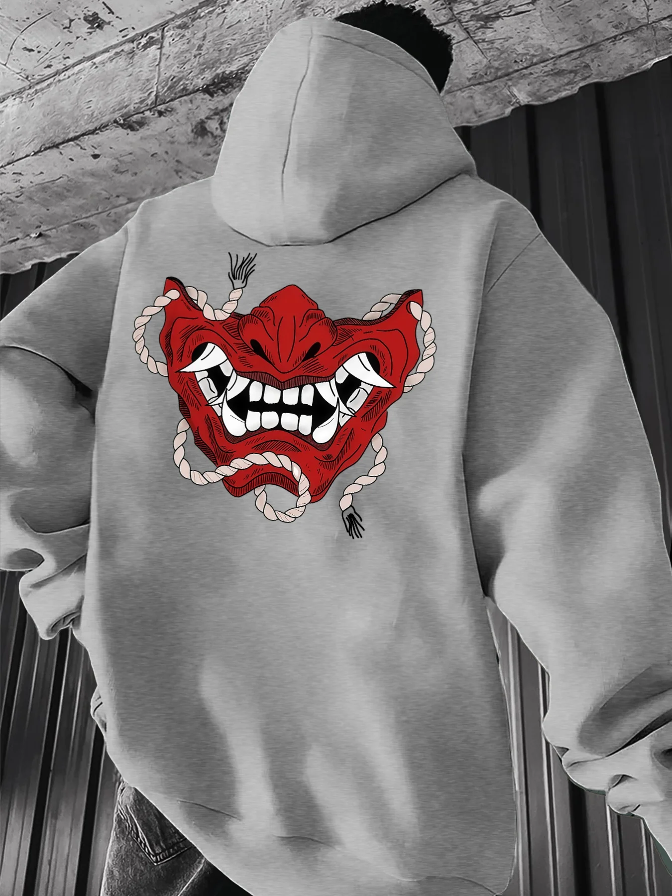 Sudadera con Capucha Oversize  - Street Fashion Asian Men reseña y precio