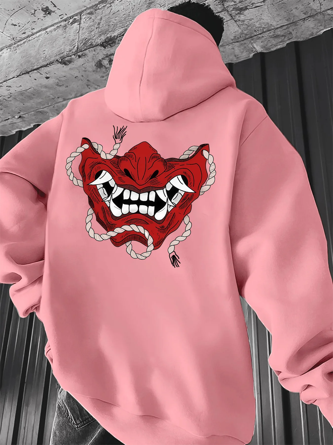 Sudadera con Capucha Oversize  - Street Fashion Asian Men reseña y precio