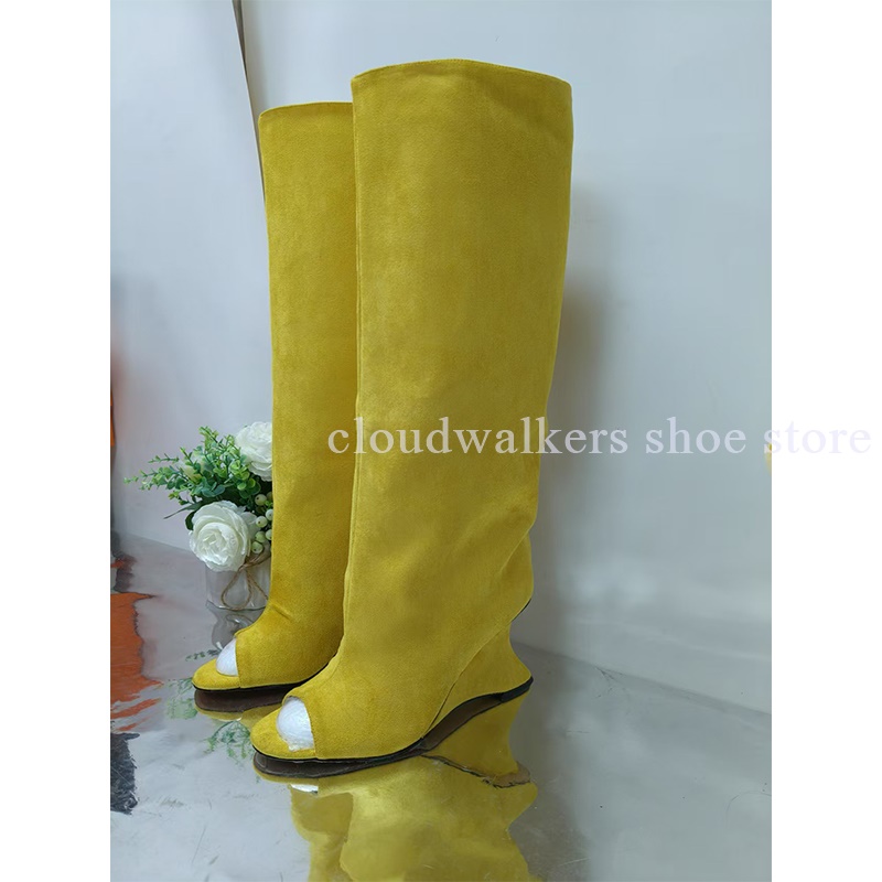 Nuevas botas hasta la rodilla  - Street Fashion Walking reseña y precio