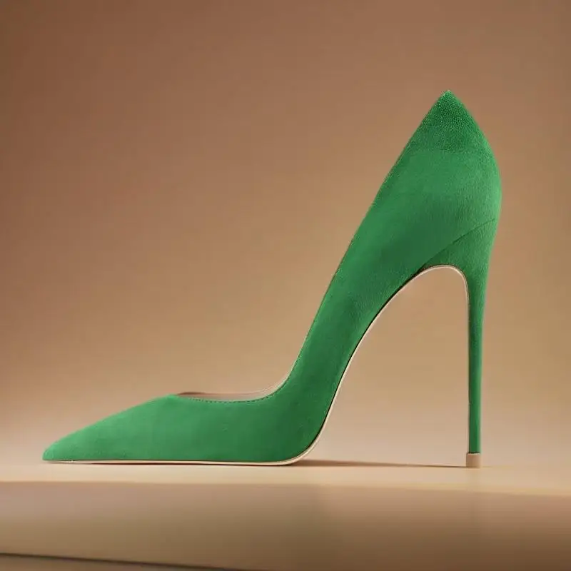 Zapatos de tacón alto puntiagu - Street Fashion Photography reseña y precio