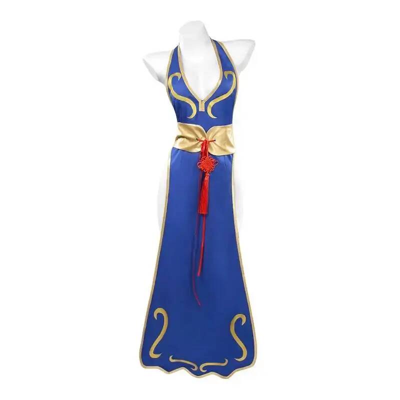 Disfraz de Chun-Li, Vestido Az - Street Fashion Anime reseña y precio
