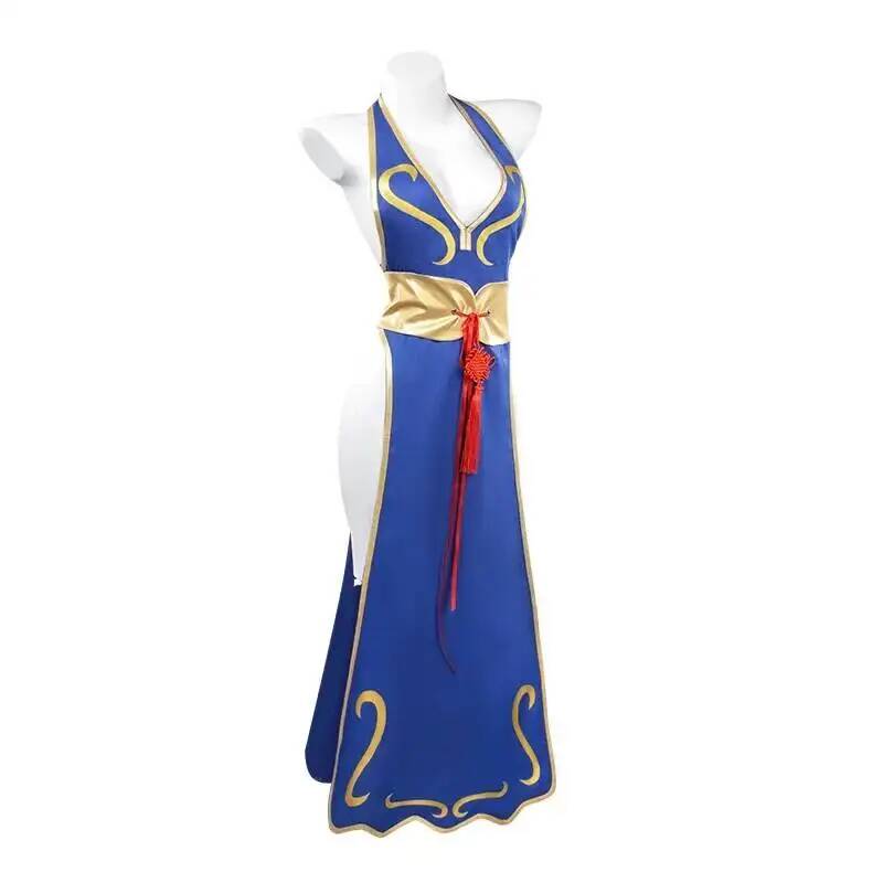Disfraz de Chun-Li, Vestido Az - Street Fashion Anime reseña y precio