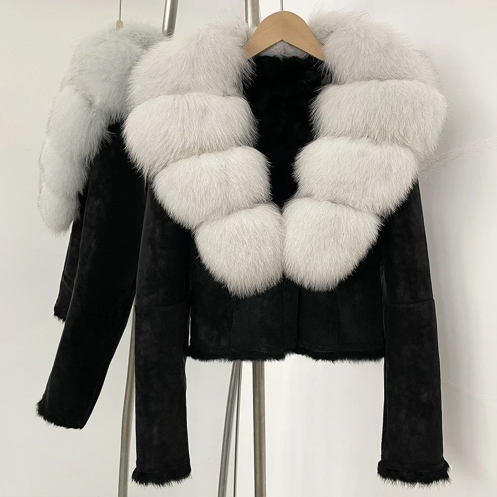 OFTBUY-abrigo con cuello de pi - Street Fashion Official reseña y precio
