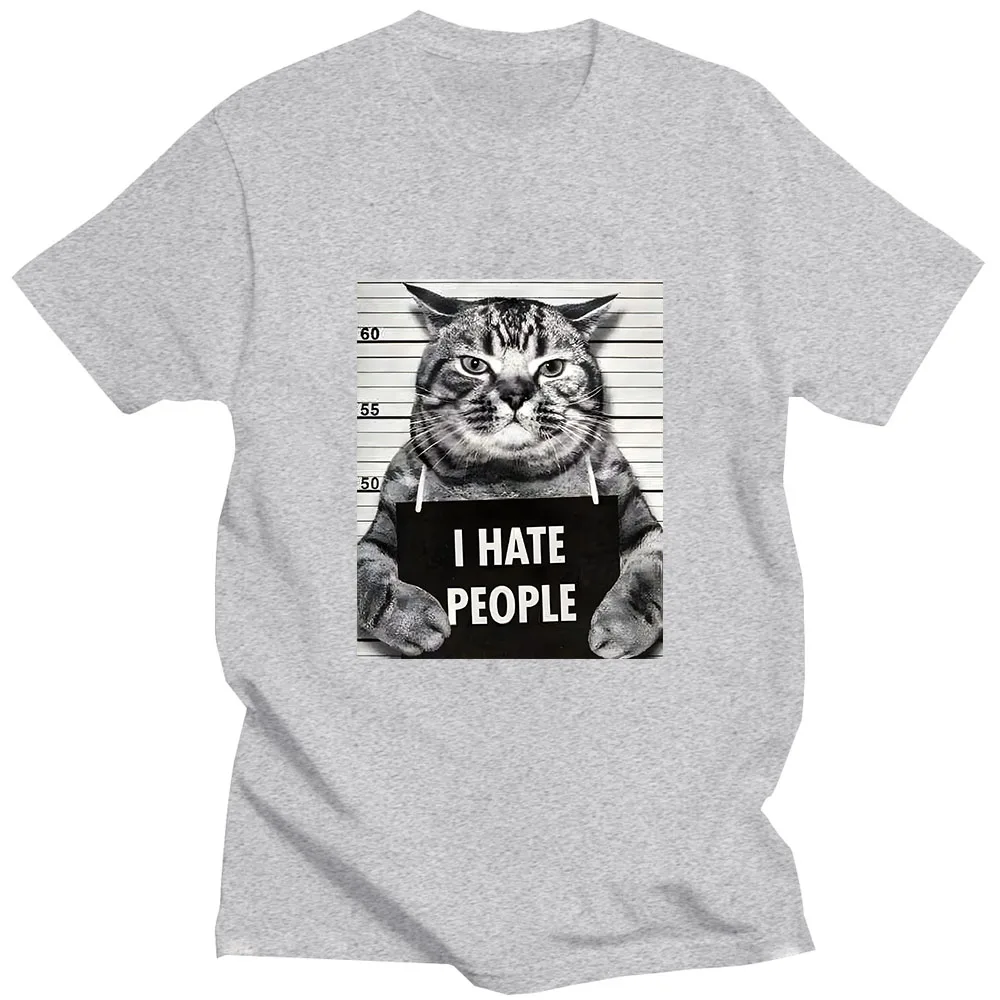 Camiseta con estampado de gato - Street Fashion Asian Men reseña y precio