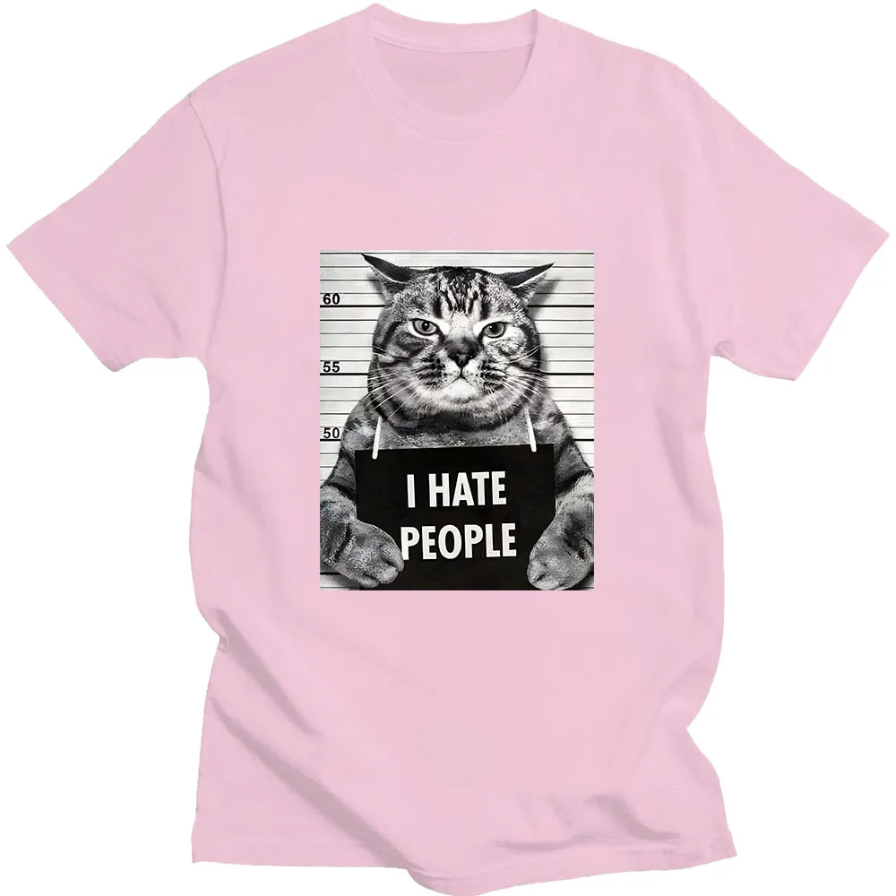 Camiseta con estampado de gato - Street Fashion Asian Men reseña y precio
