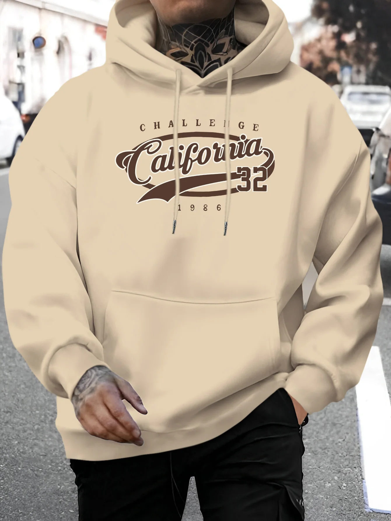 Sudadera con Capucha para Homb - Street Fashion California reseña y precio