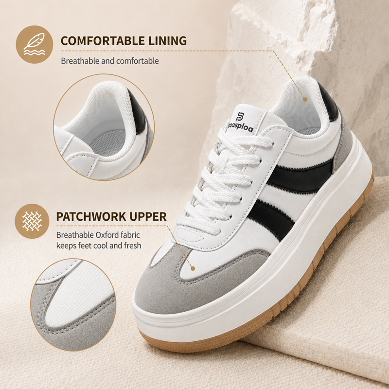 Baasploa, zapatillas de deport - Street Fashion Walking reseña y precio