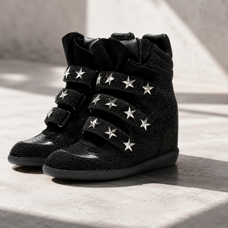 Botines de mujer con diamantes - Street Fashion Walking reseña y precio