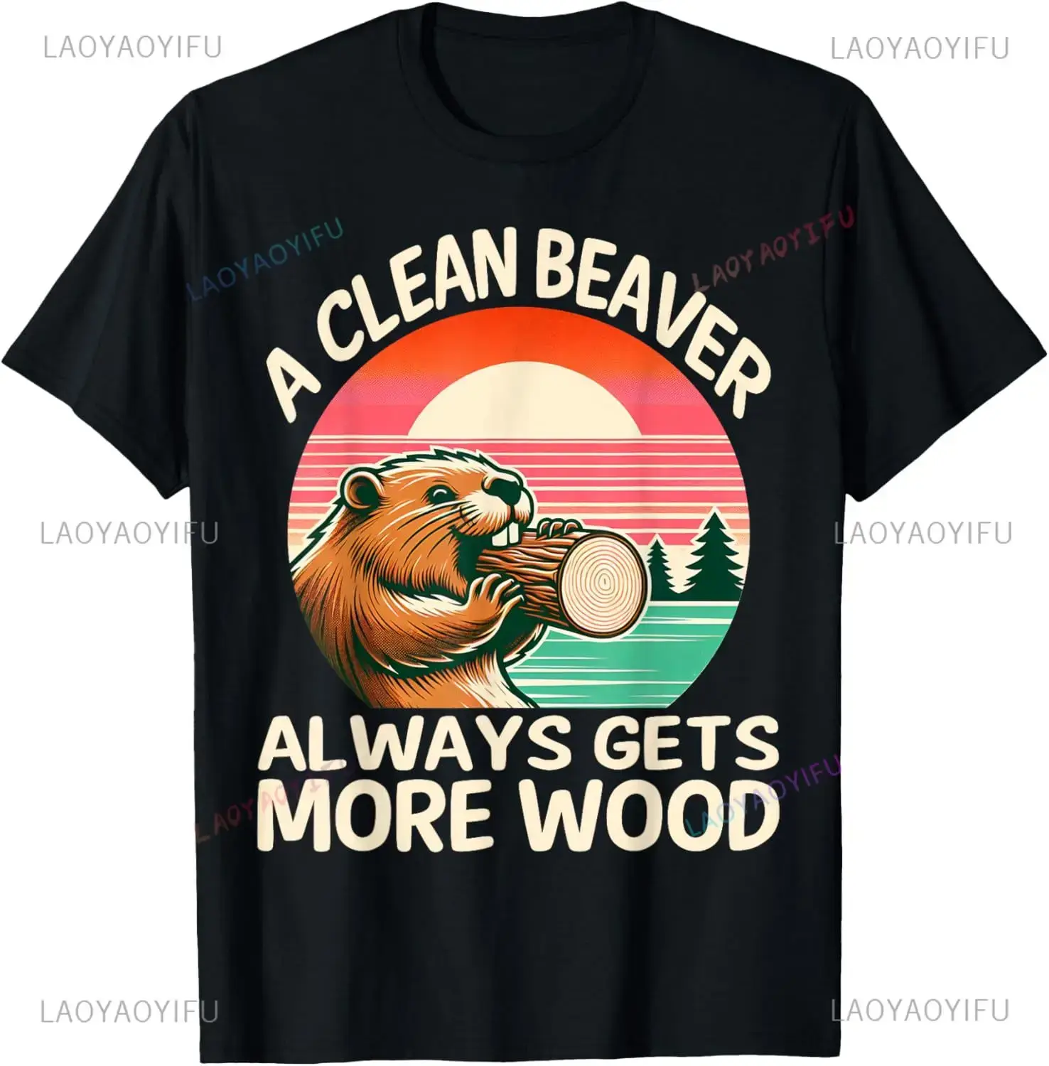 Camiseta de un castor limpio s - Street Fashion Magazine reseña y precio