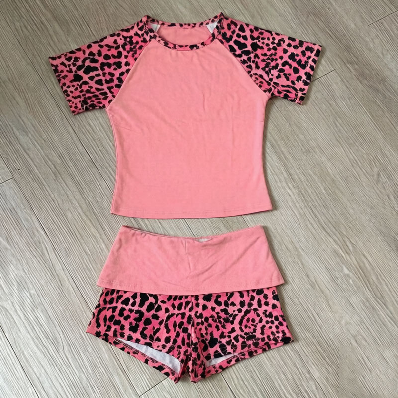 Conjunto de Shorts de Manga Co - Street Fashion Photography reseña y precio