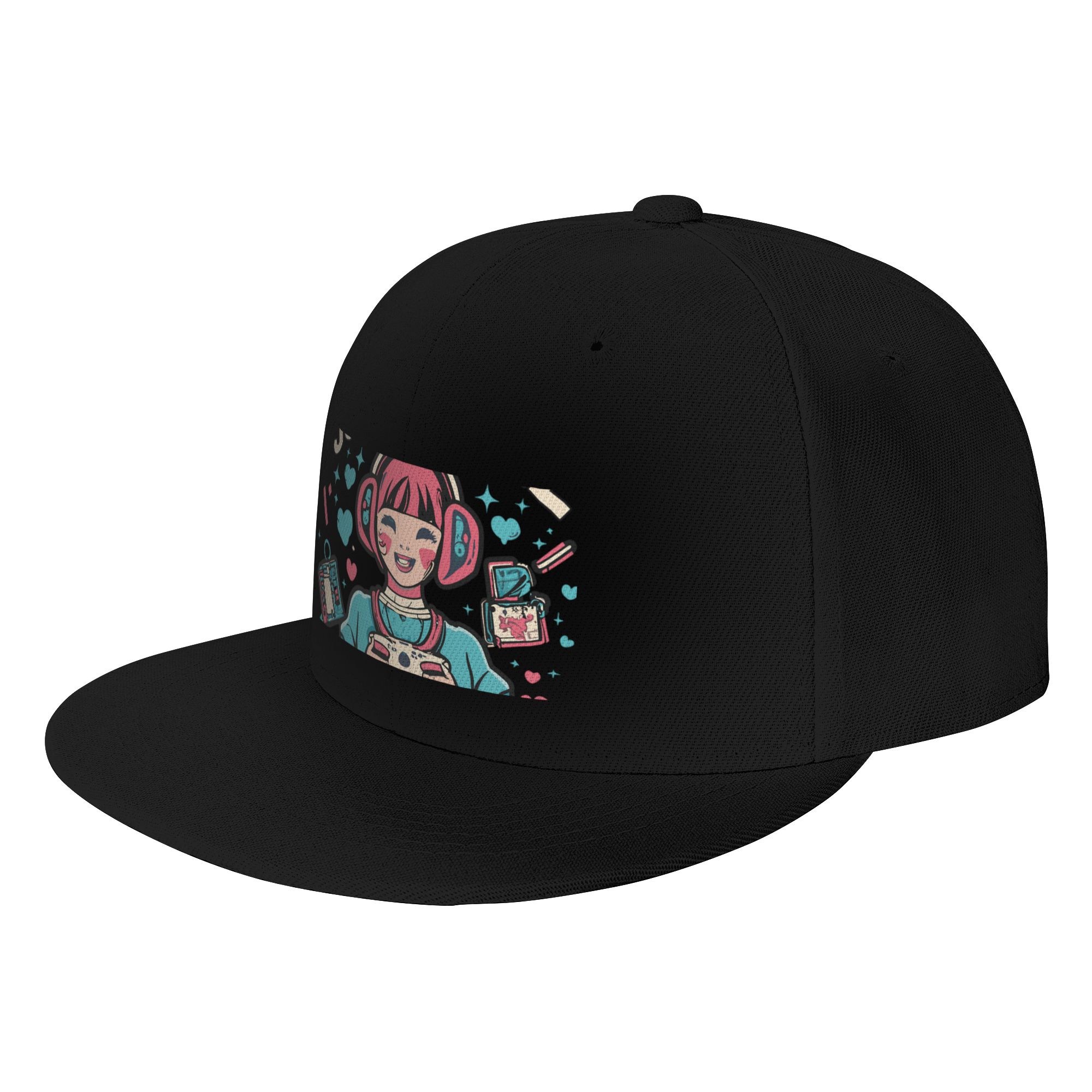 Gorra de sol de ala plana con  - Street Fashion Videos reseña y precio