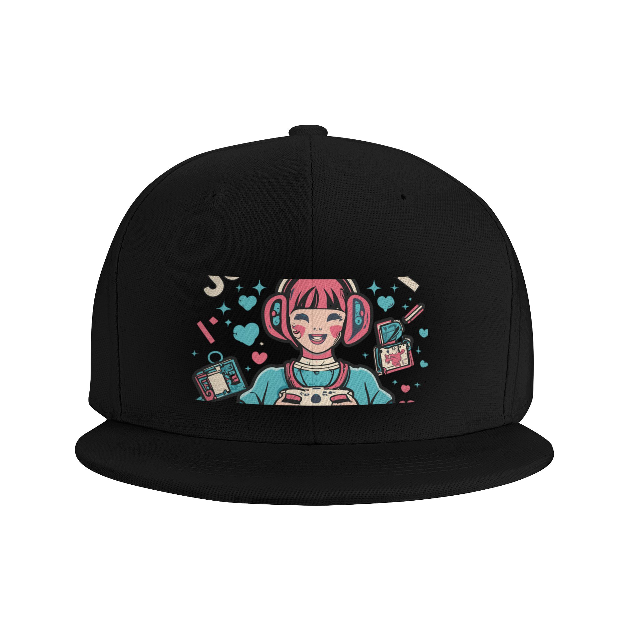 Gorra de sol de ala plana con  - Street Fashion Videos reseña y precio