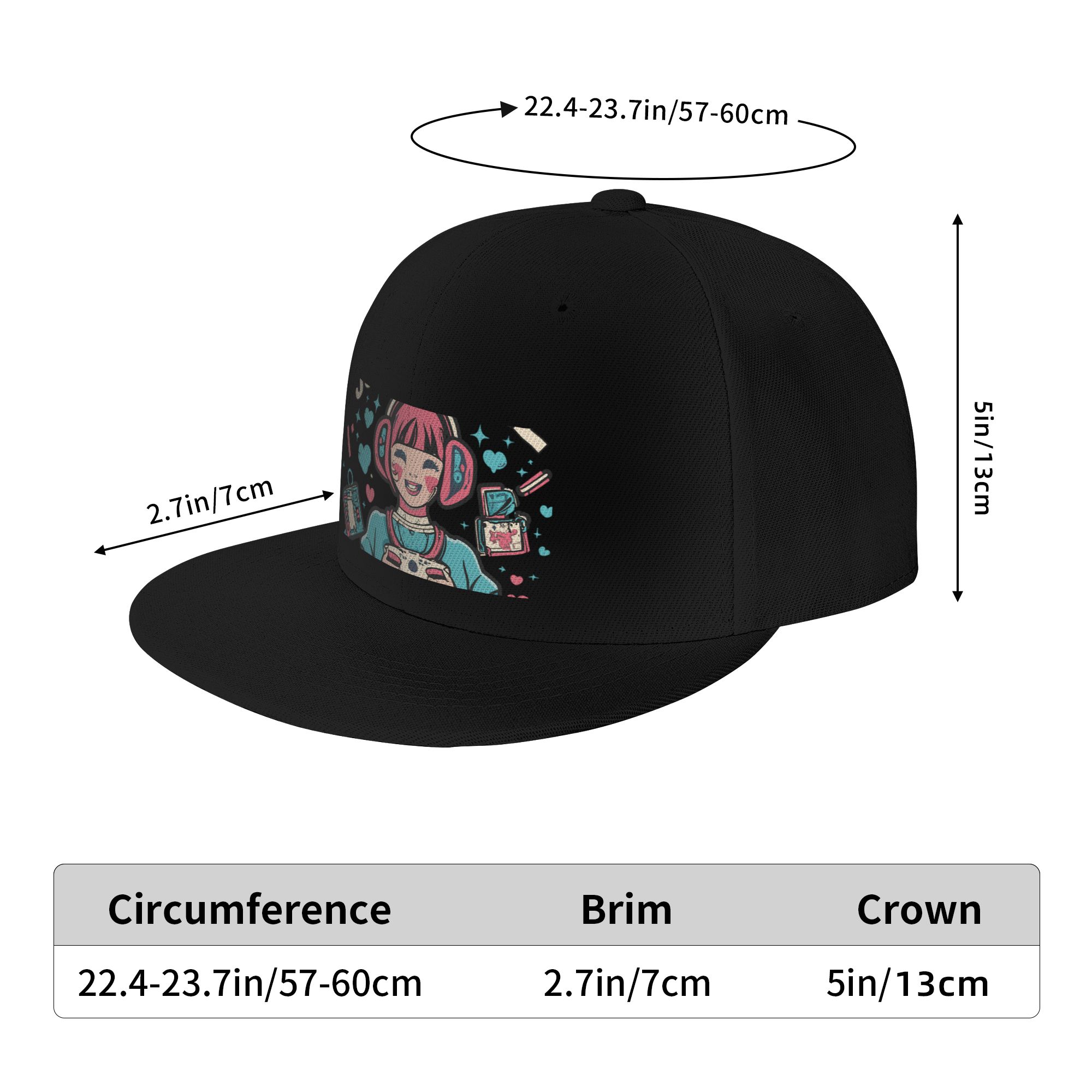 Gorra de sol de ala plana con  - Street Fashion Videos reseña y precio