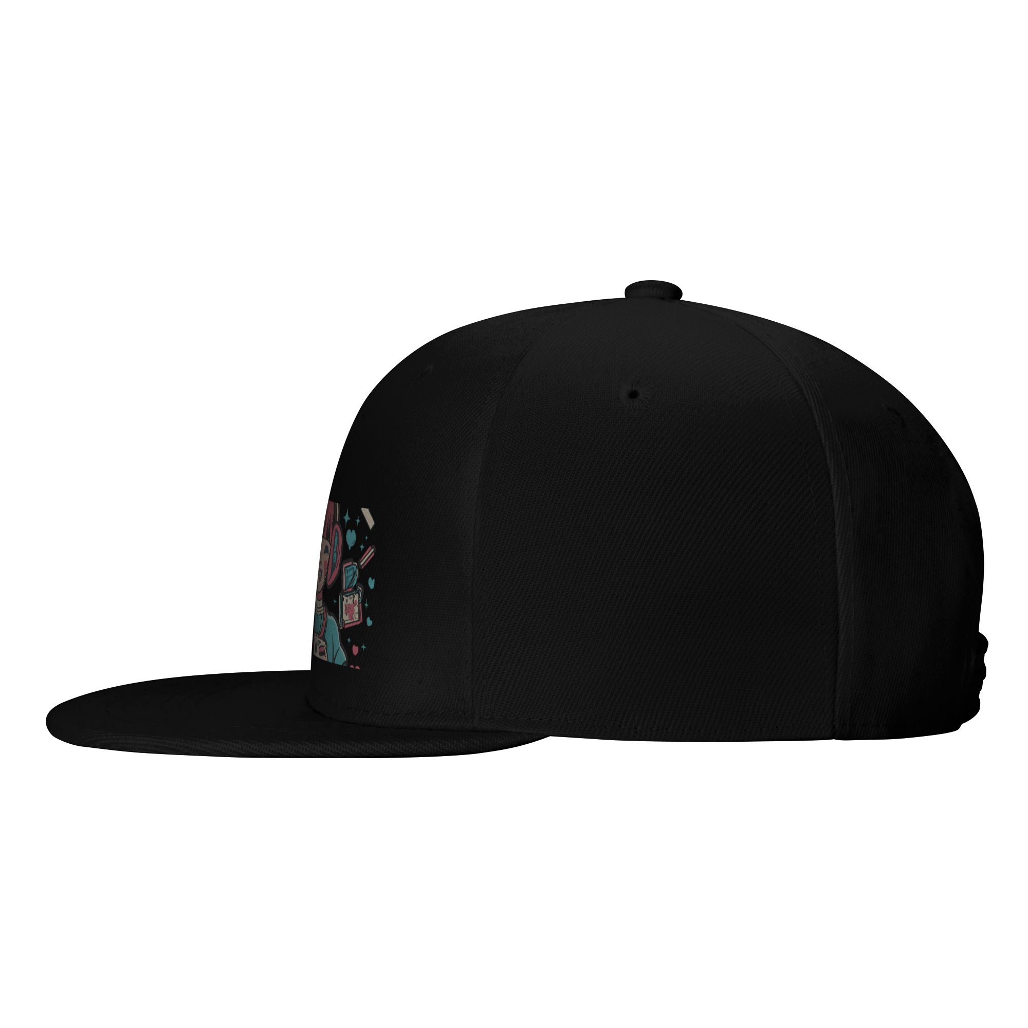 Gorra de sol de ala plana con  - Street Fashion Videos reseña y precio