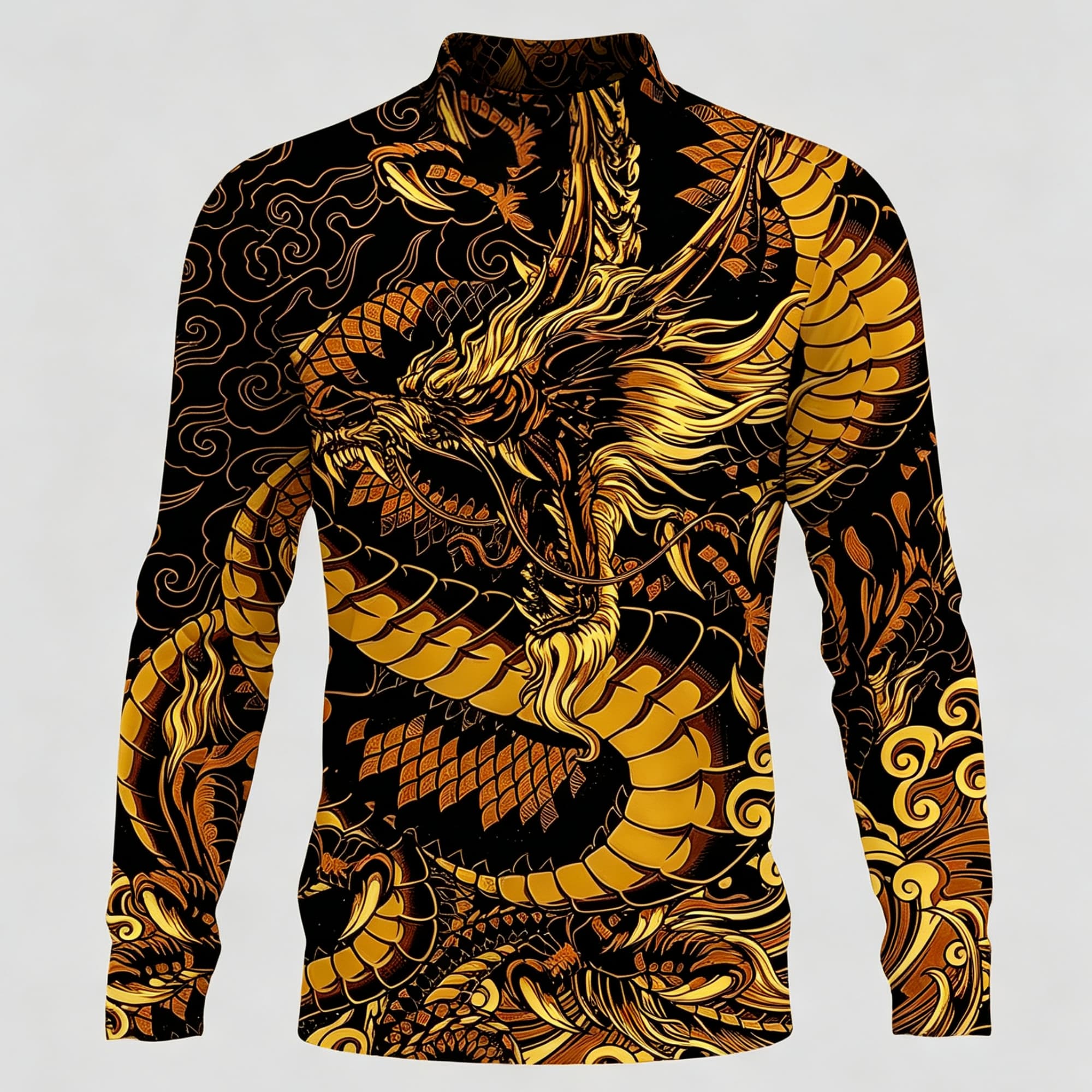 Camiseta de manga larga con cu - Street Fashion Asian Men reseña y precio