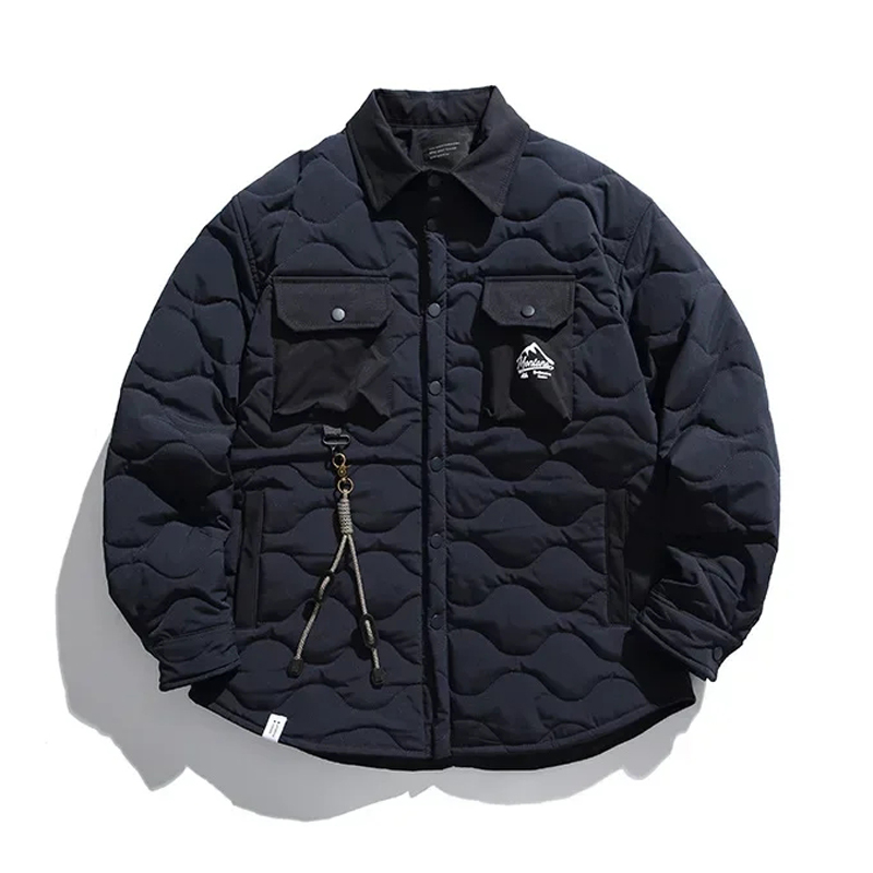 Chaqueta de algodón Vintage pa - Street Fashion Erkek reseña y precio