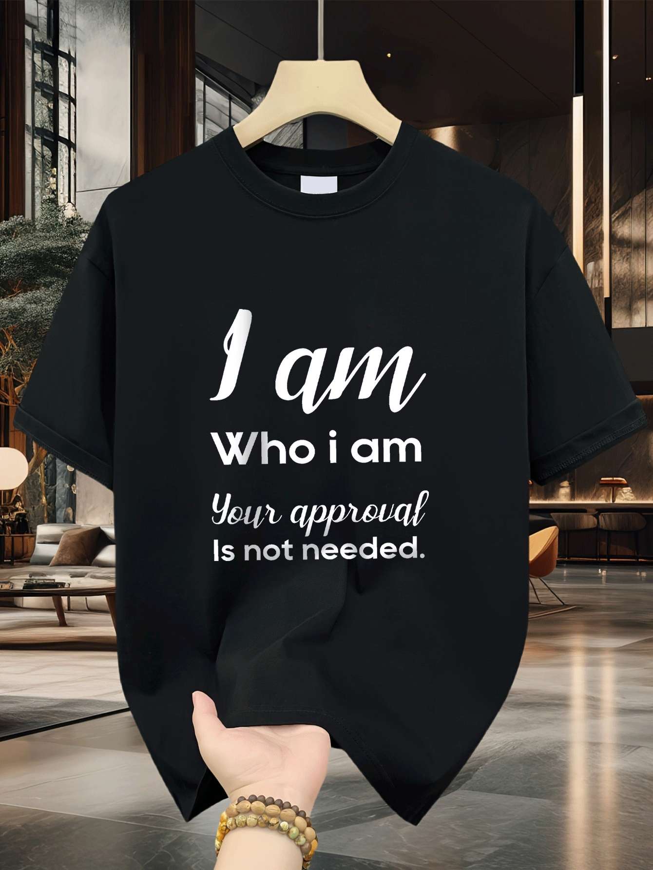 Camiseta estampada para hombre - Street Fashion Quotes reseña y precio