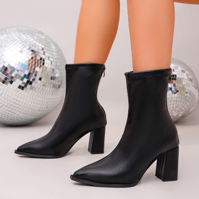 Botas de Mujer Nuevas de Alta  - Street Fashion Walking reseña y precio