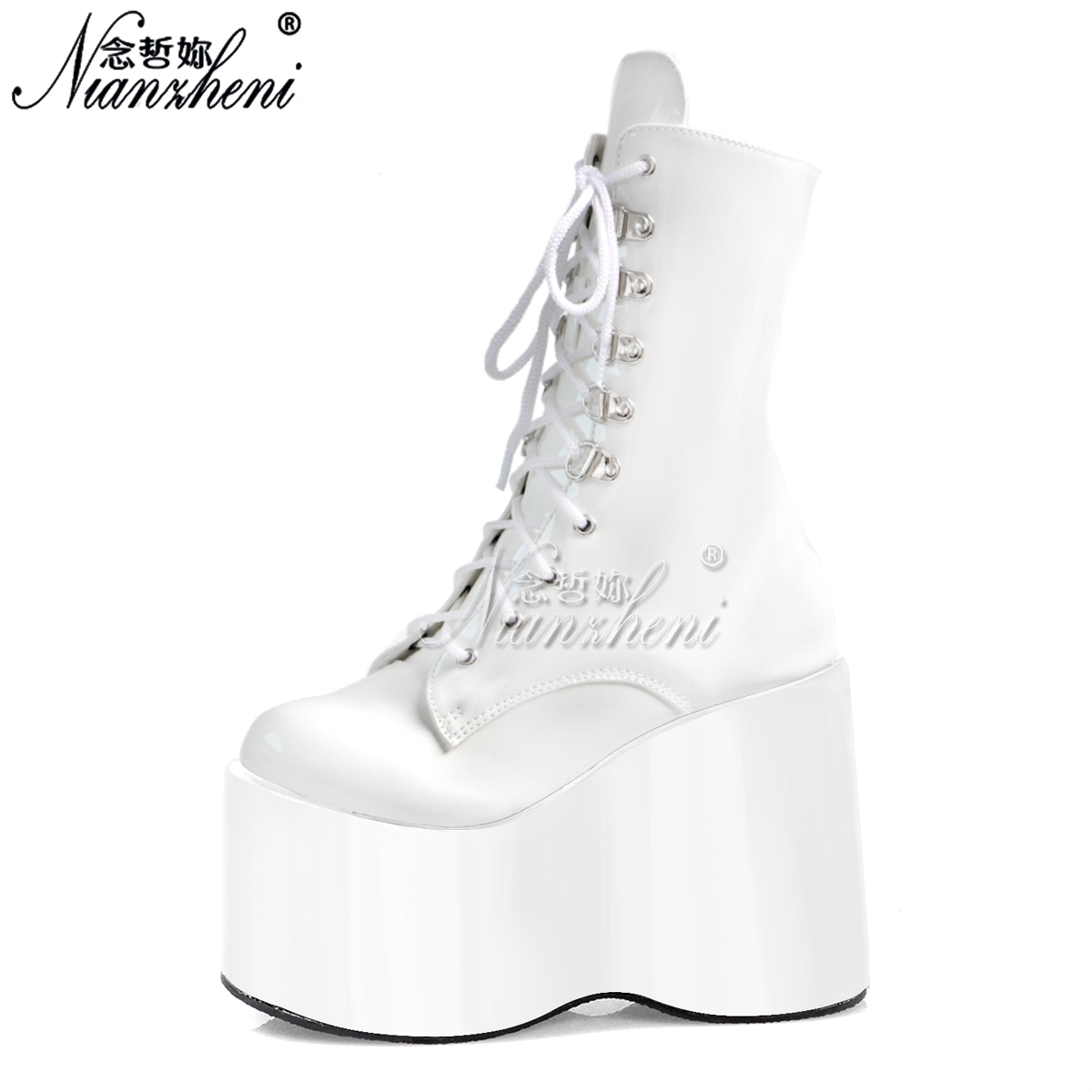 Botas de tacón alto de 12 cm c - Street Fashion Show reseña y precio